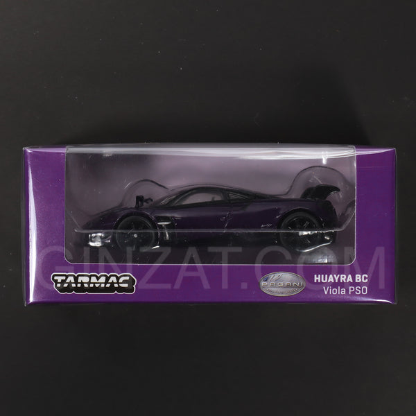 Pagani Huayra BC Viola PSO Special Edition, Tarmac Works Diecast model car