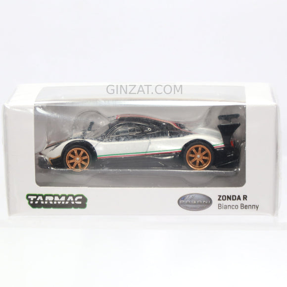 PAGANI Zonda R Bianco Benny, Tarmac Works diecast model car