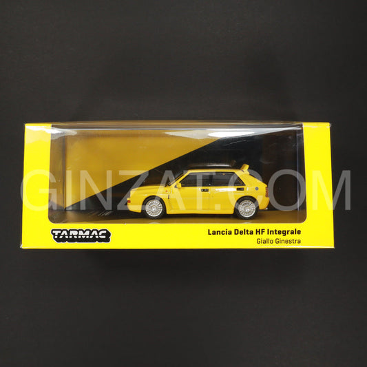 Lancia Delta HF Integrale Giallo Ginestra, Tarmac Works diecast model car