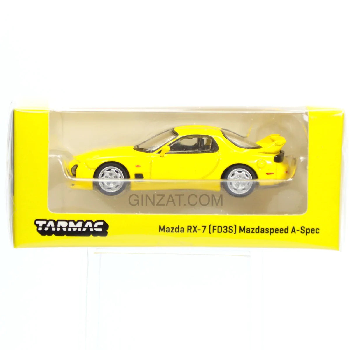 MAZDA RX-7 [FD3S] Mazdaspeed A-Spec, Competition Yellow Mica, Tarmac Works diecast model car