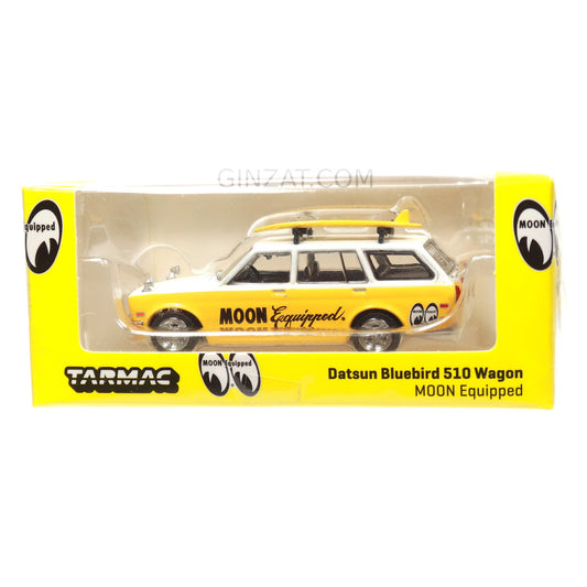 DATSUN Bluebird 510 Wagon MOON Equipped, Tarmac Works diecast model car