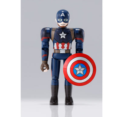 Marvel Avengers Captain America, Bandai Chogokin Diecast Metal Figure