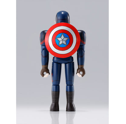 Marvel Avengers Captain America, Bandai Chogokin Diecast Metal Figure