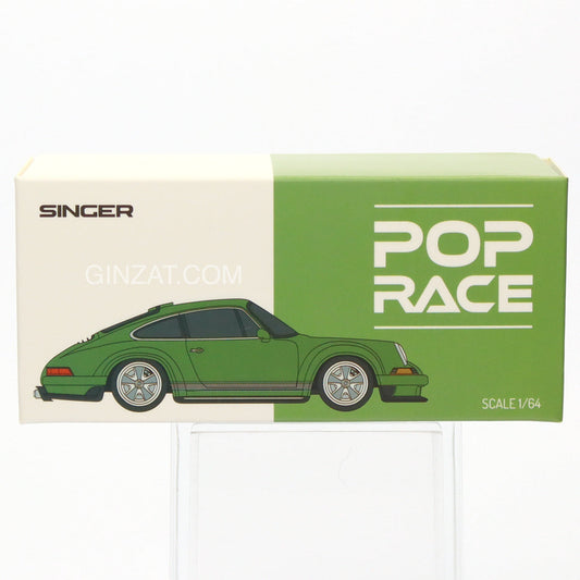 PORSCHE Singer Green, Pop Race diecast model car