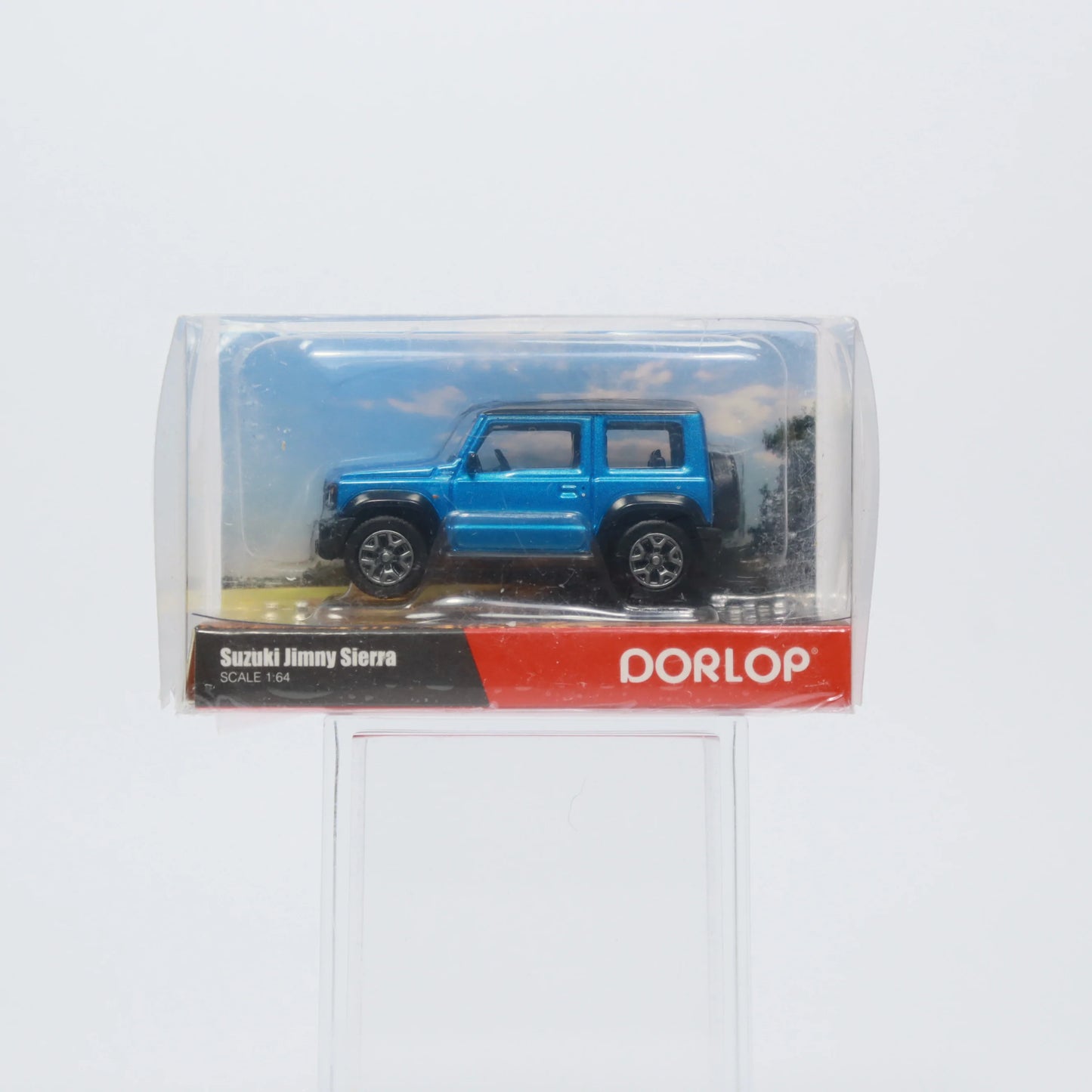 SUZUKI Jimny Sierra RHD Blue, Dorlop diecast model car