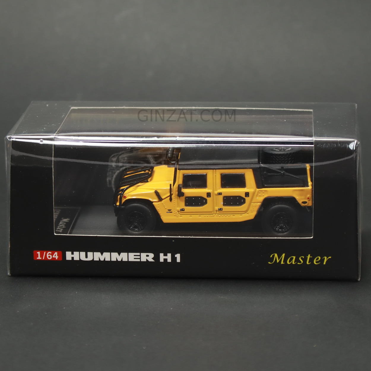 HIUMMER H1 Yellow, Master diecast model car