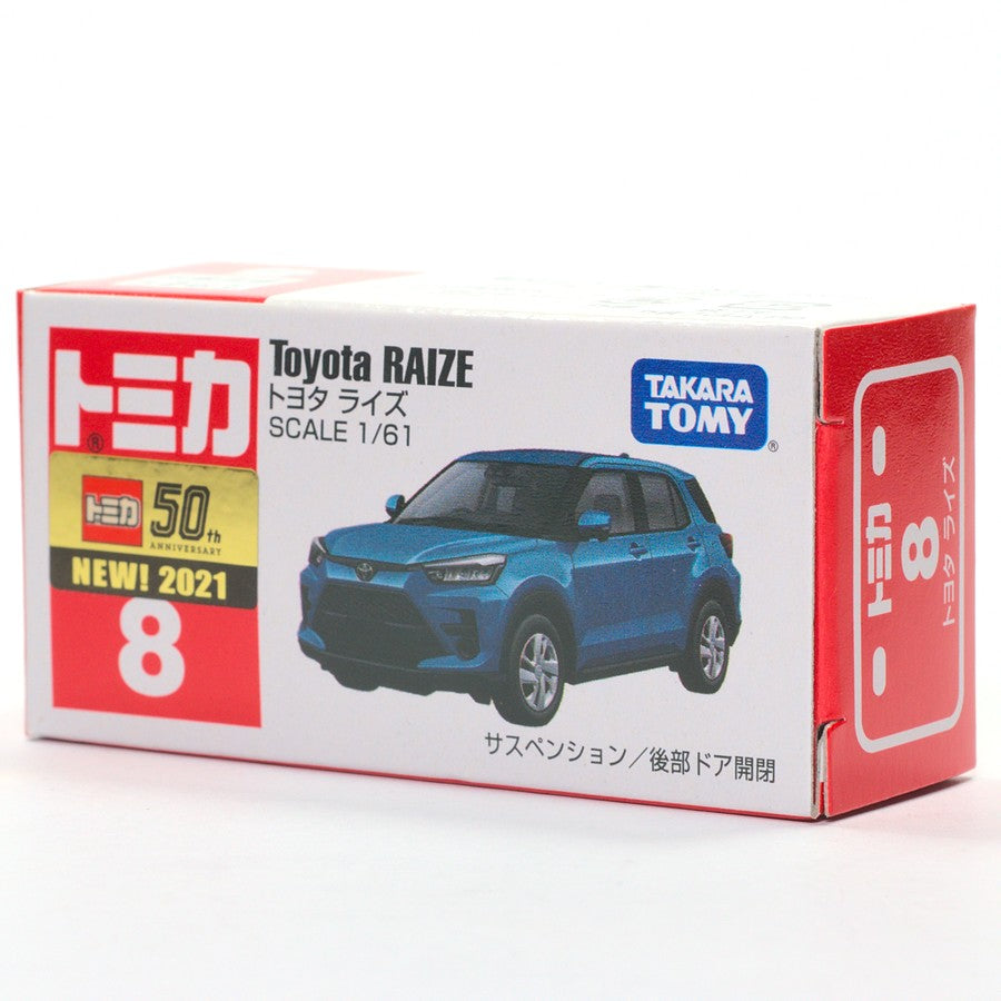 Toyota Raize, Tomica No.08 diecast model car