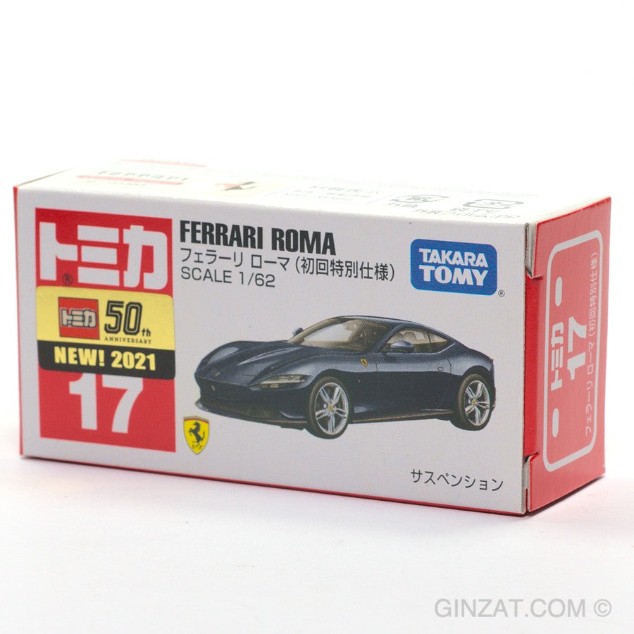 FERRARI ROMA (Special First Edition), Tomica No.17 diecast model car