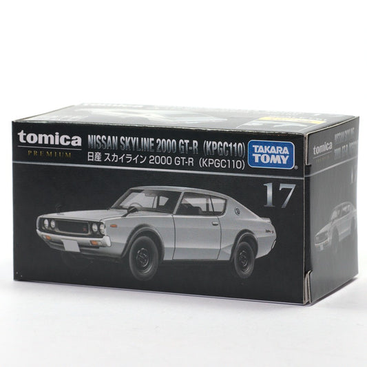 Nissan Skyline 2000 GT-R (KPGC110), Tomica Premium No.17 diecast model car