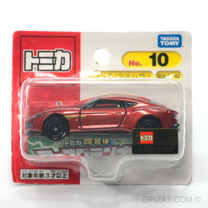 ASTON MARTIN Vanquish Zagato (Blister Pack) Tomica No.10 diecast model