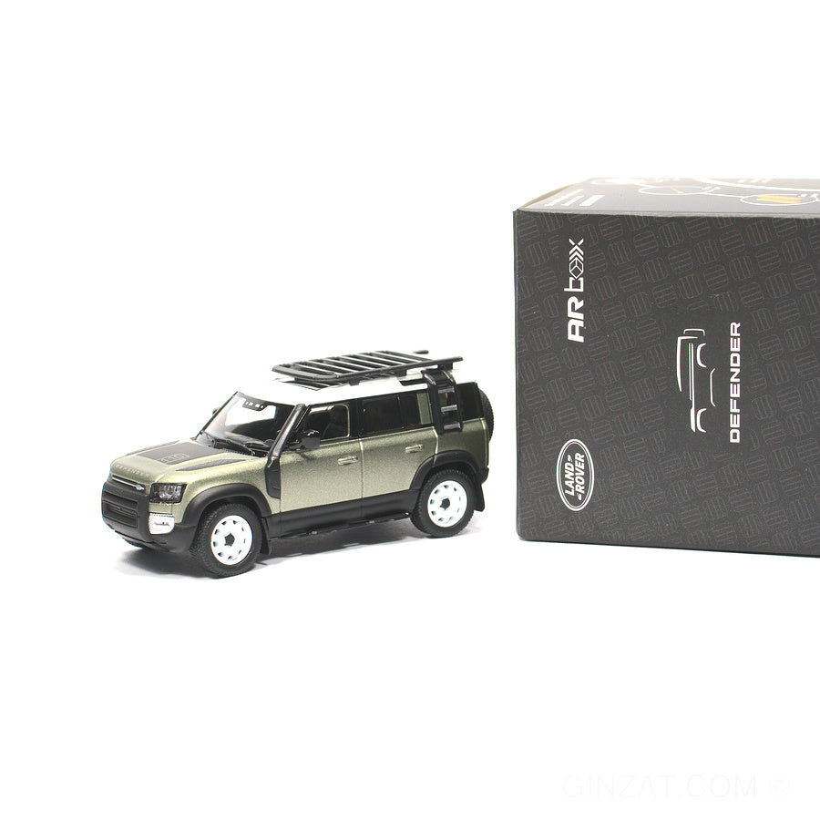 LAND ROVER Defender 110 Satin Pangea Green, AR Box 1/64