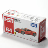 FERRARI 488 GTB Tomica No. 64 diecast model