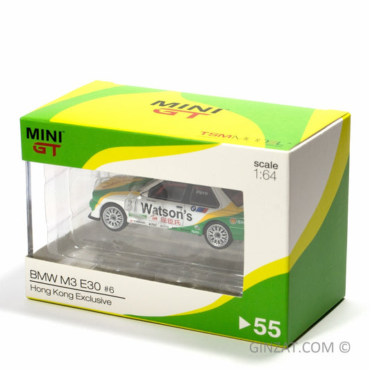 BMW M3 E30 1991 Macau GP Winner, Mini GT diecast model car