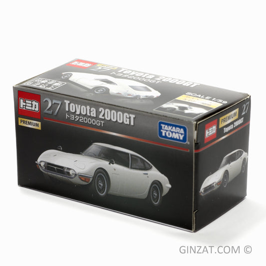 TOYOTA 2000GT, Tomica Premium No.27 diecast model car