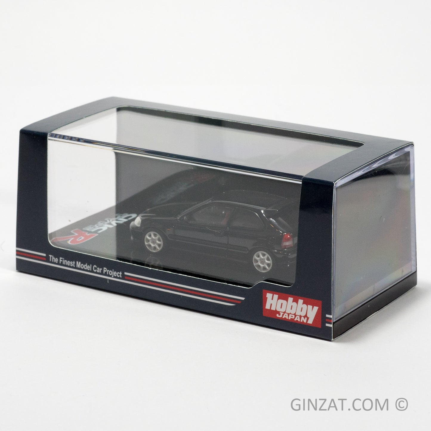 HONDA Civic Type R (EK9) 2000 Starlight Black Pearl Hobby Japan 1/64