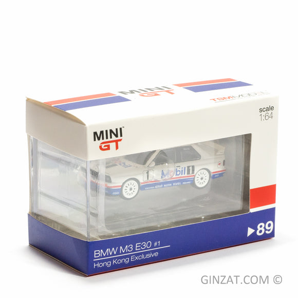 BMW M3 E30 #1 Mobil, Mini GT diecast model 1/64