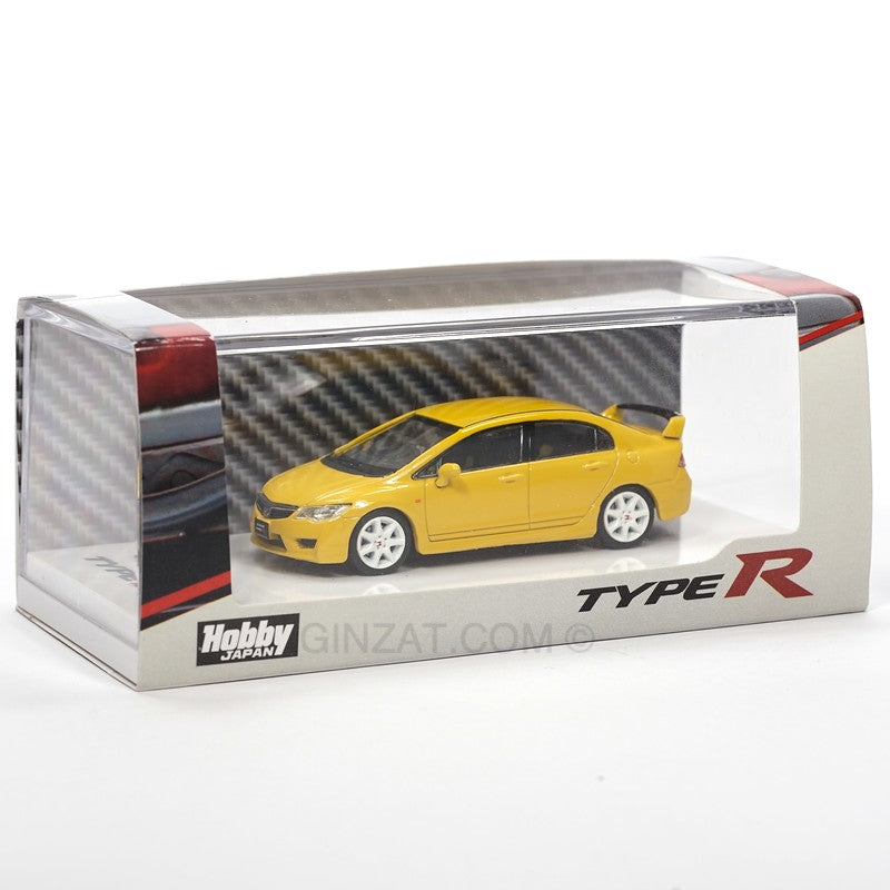 HONDA Civic Type R (FD2) 2007 Sunlight Yellow (Customized Ver.), Hobby Japan 1/64 Ginzat Australia