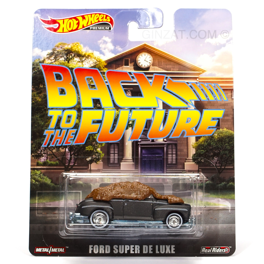 Back to the Future Ford Super De Luxe, Hot Wheels Premium diecast model car