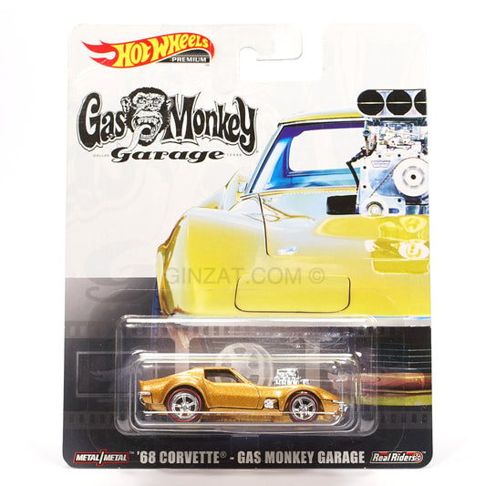 ‘68 Corvette - Gas Monkey Garage, Hot Wheels Premium diecast model car