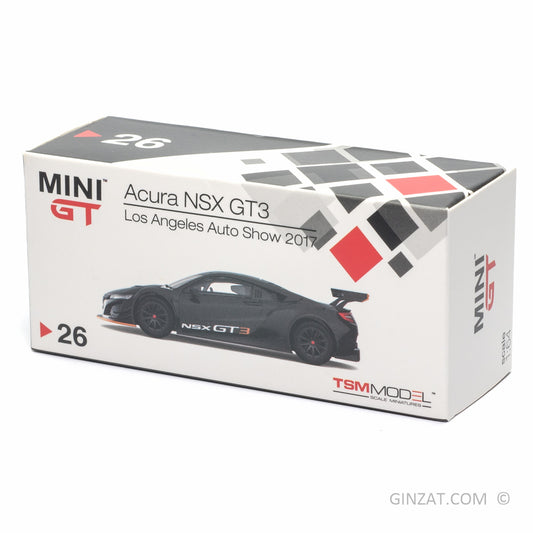 ACURA NSX GT3 Los Angeles Auto Show 2017, MINI GT No.26 diecast model car