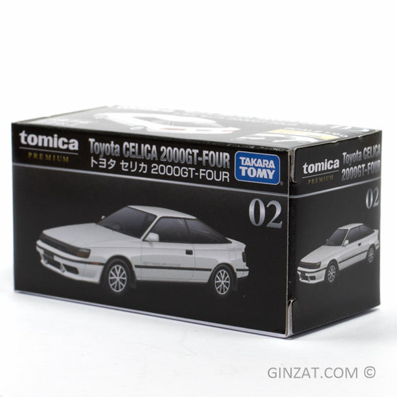 Toyota Celica 2000 GT-Four, Tomica Premium No.02 diecast model car