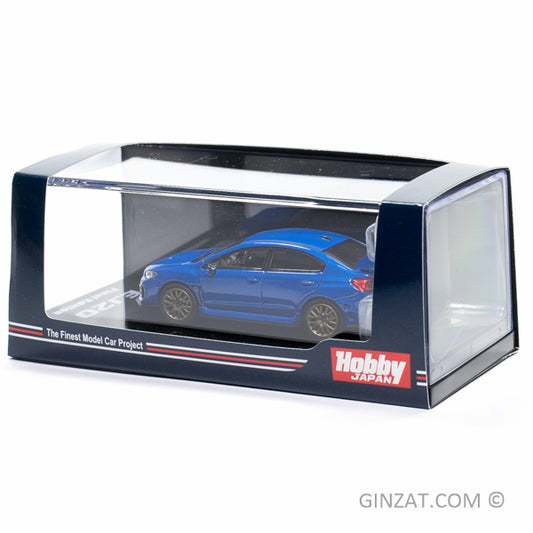 SUBARU WRX STI EJ20 Final Edition Blue Pearl Hobby Japan 1/64