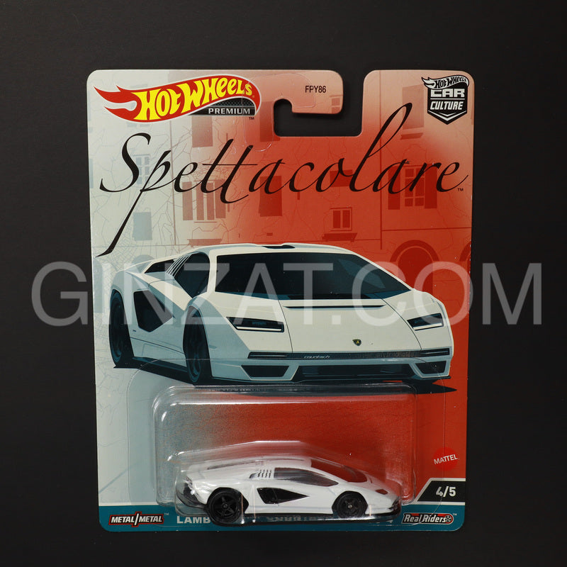 Lamborghini Countach LPI 800-4, Hot Wheels diecast model car