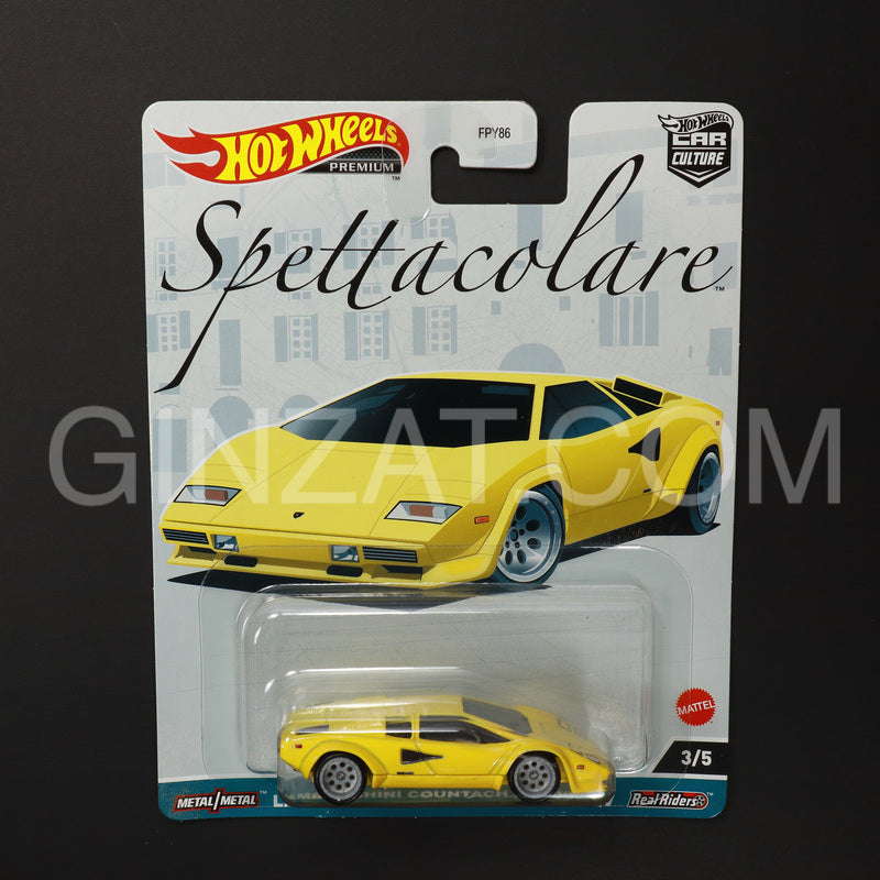 Lamborghini Countach LP 5000 QV, Hot Wheels diecast model car