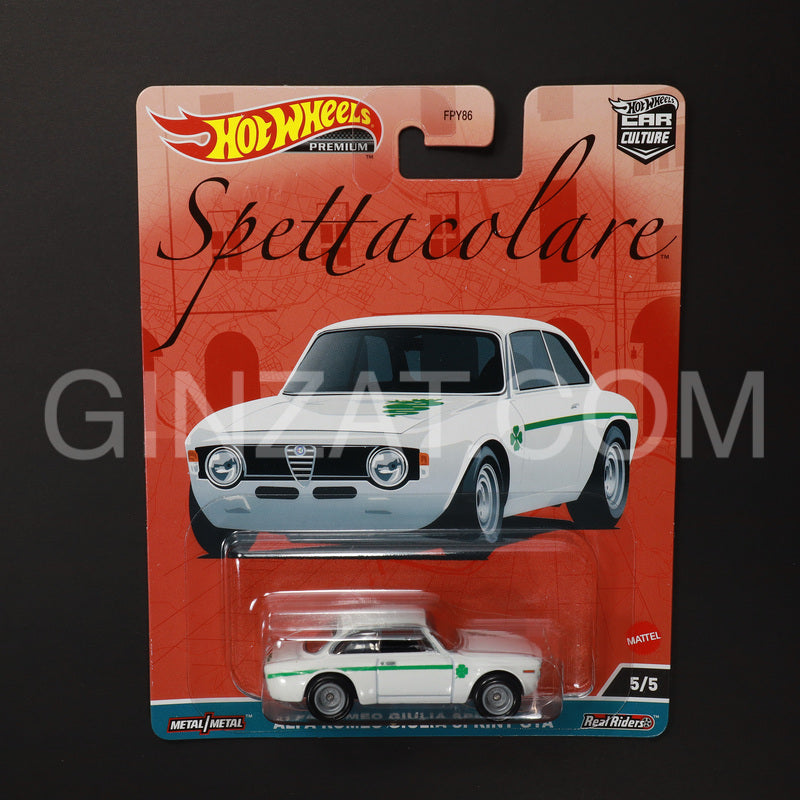 Alfa Romeo Giulia Sprint GTA, Hot Wheels diecast model car