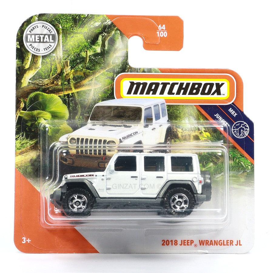 JEEP Wrangler JL 2018, Matchbox diecast model