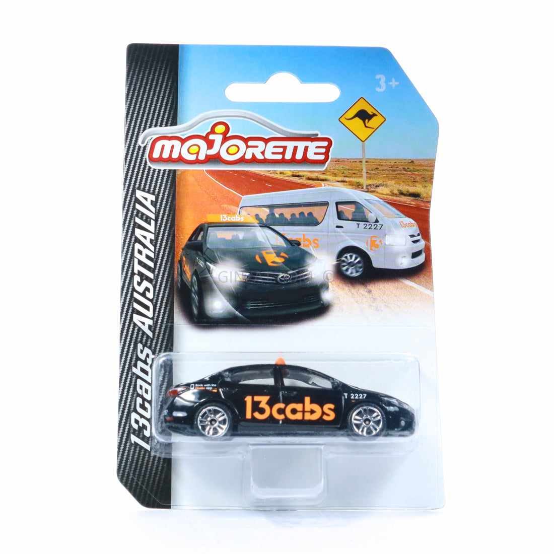 13cabs Black, Majorette diecast model car Ginzat Australia