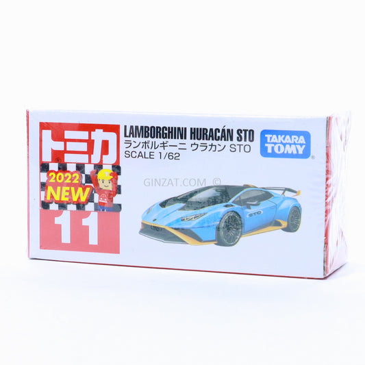 LAMBORGHINI Huracan STO, Tomica No.11 diecast model car Ginzat Australia