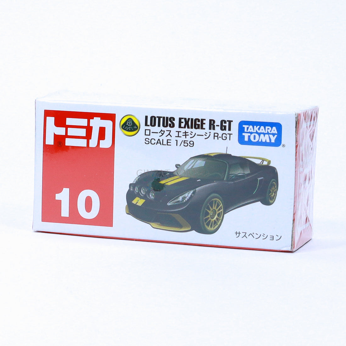 LOTUS Exige R-GT Tomica No.10 diecast model car