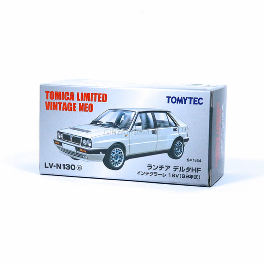 LANCIA Delta HF Integrale 16V, Tomytec Tomica Limited Vintage Neo 1:64 (LV-N130d) diecast model car Ginzat Australia