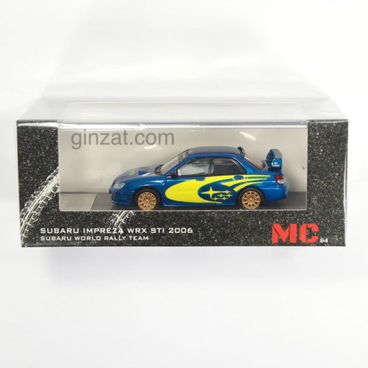 SUBARU Impreza WRX STI 2006 Subaru World Rally Team, MC64 diecast model car