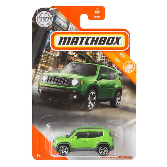 JEEP Renegade 2019, Matchbox 1/100 GKK19-4B10