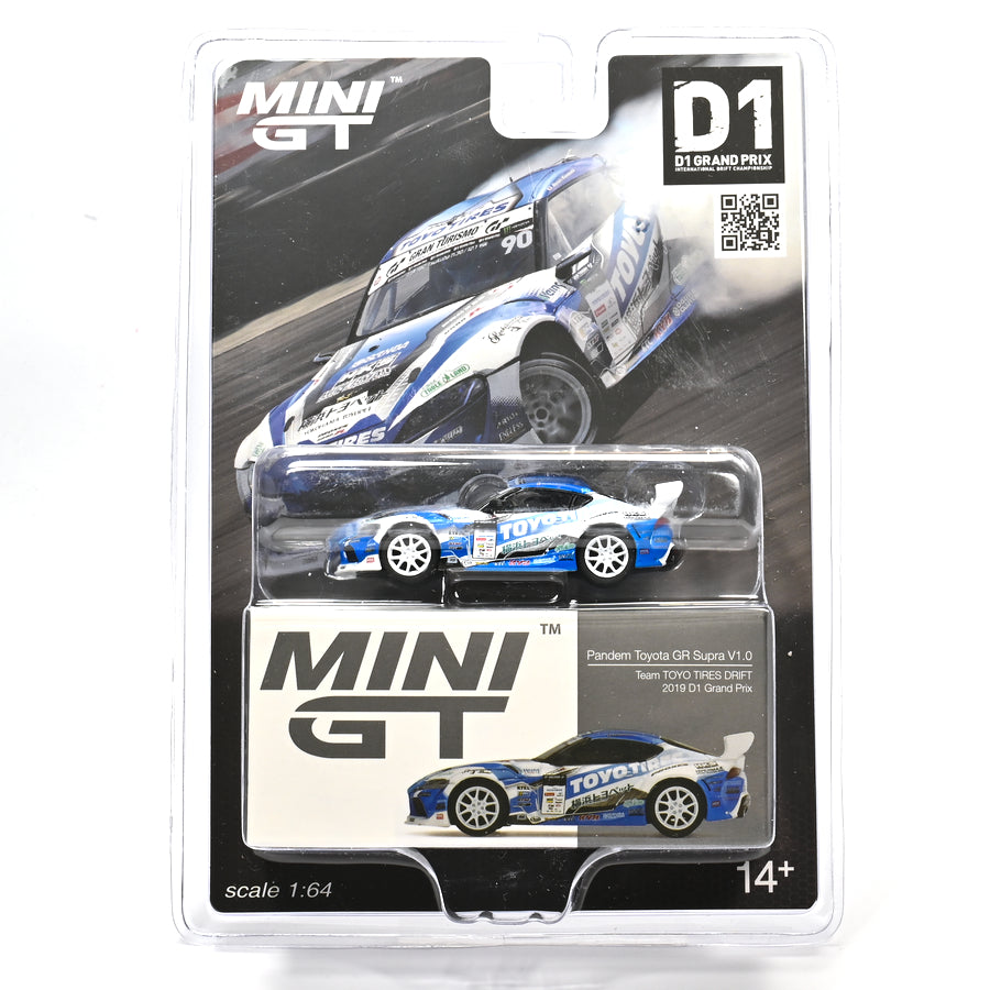 Pandem TOYOTA GR Supra V1.0 Team Toyo Tires Drift GP, MINI GT 233 diecast model car Ginzat Australia