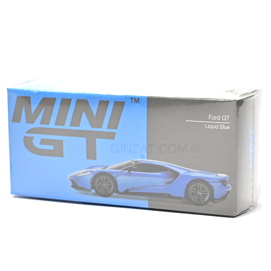 FORD GT Liquid Blue, MINI GT 249 diecast model car Ginzat Australia