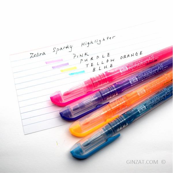 Zebra Sparky-1 Highlighter - Green Ink (WKP1-G)