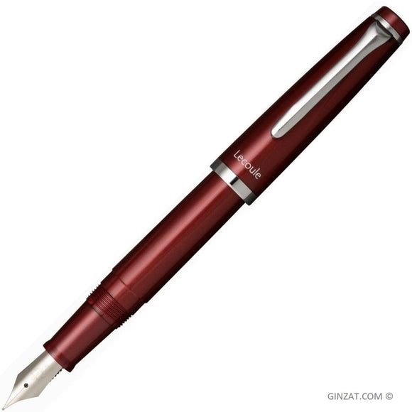 Sailor Lecoule Power Stone Fountain Pen – Garnet (Red) Medium Fine Nib