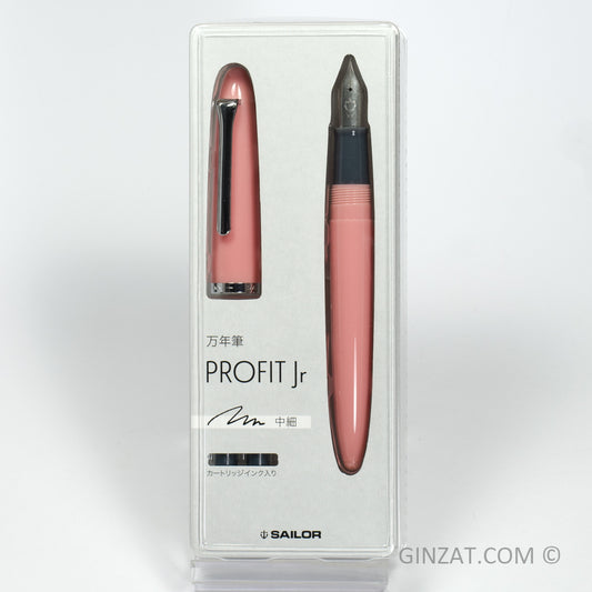 Sailor Profit Junior Fountain Pen – Coral Pink Medium Fine Nib