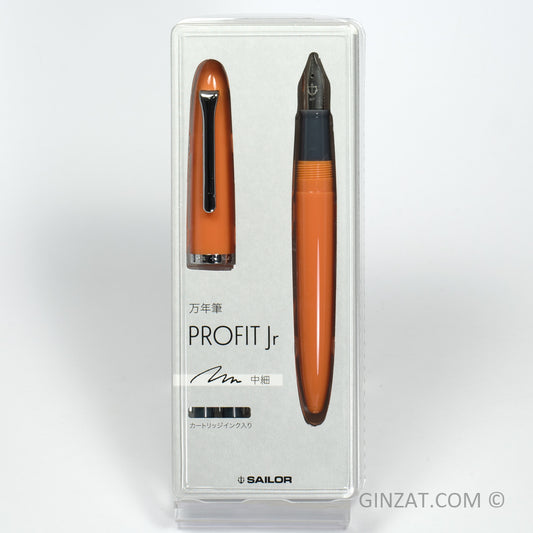 Sailor Profit Junior Fountain Pen – Orange Medium Fine Nib