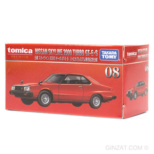 NISSAN Skyline 2000 Turbo GT-E S (Tomica Premium Anniversary Edition) Tomica Premium No.08 diecast model car